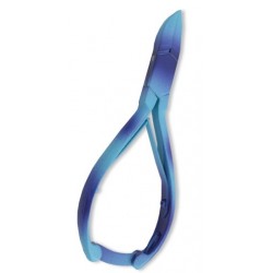 Nail Cutter, Double Spring W/Lock. Multicolor Coating.